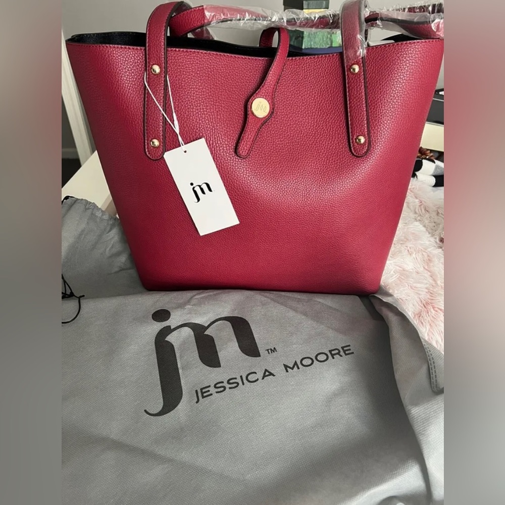 Jessica Moore Lux Handbag Berry JM-350BE